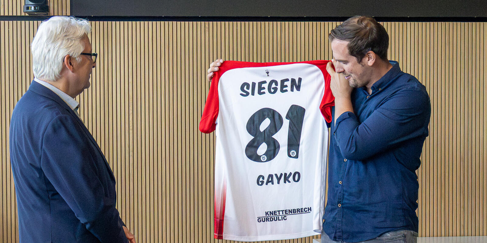 Vertragsverlängerung Sportfreunde Siegen und Gayko im GAYKO Zentrum Wilnsdorf