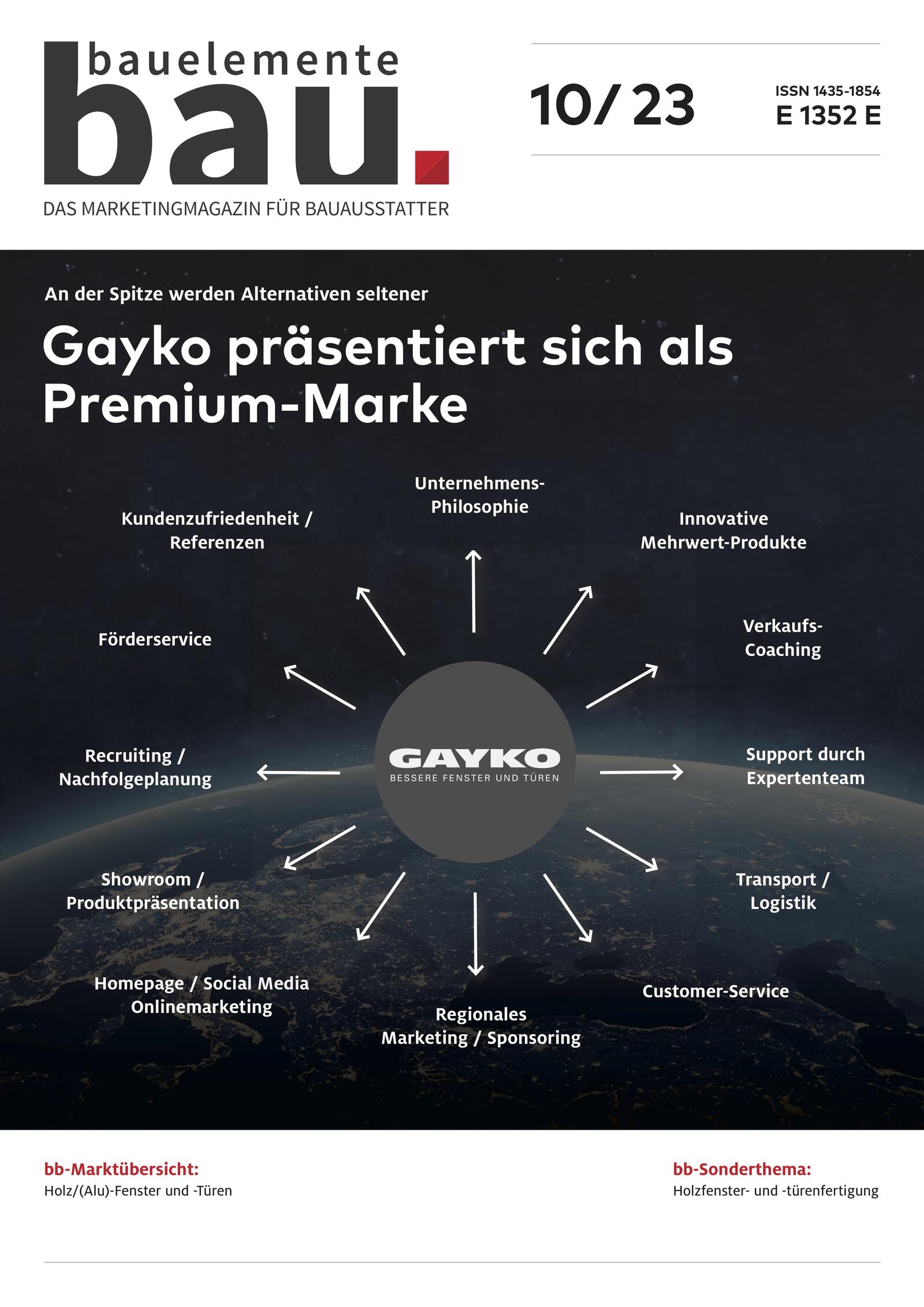 Titelstory Bauelmente BAU 2023