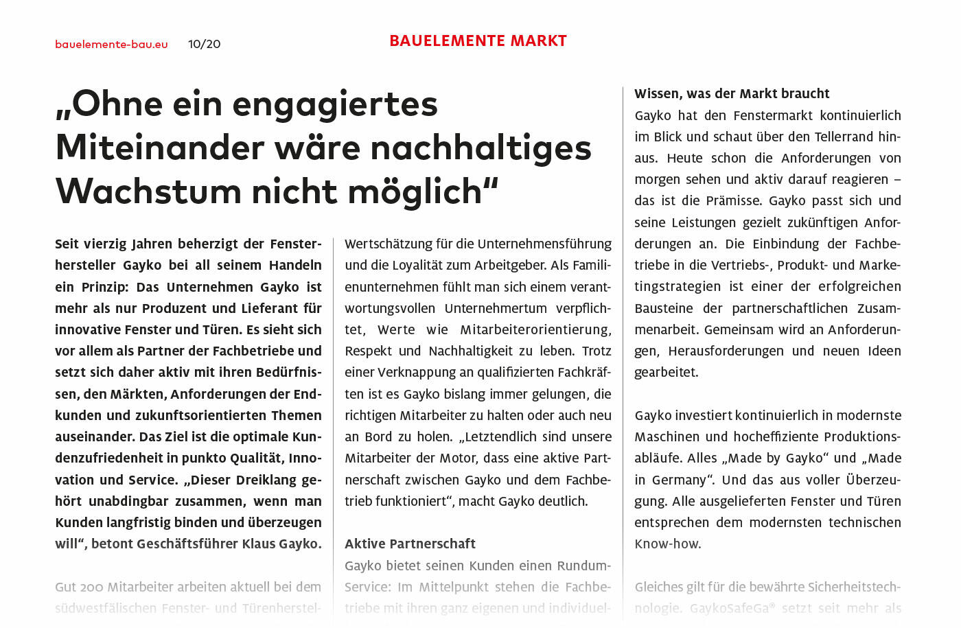 Zeitungsausschnitt